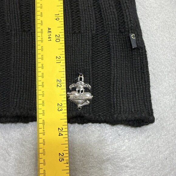 Just Cavalli Women's Sweater Chunky Angora Turtleneck Multicolor US Large IT 46 - Picture 14 of 15